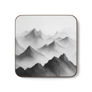 Mountain Landscape Hardboard Coaster